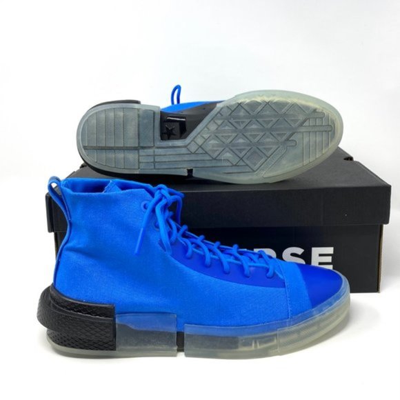 💖MEGA SALE💖Converse Digital Women Terrain Disrupt CX High Blue Canvas 170362C - Picture 4 of 10